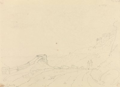 Blackgang Chine közelében, 1826. augusztus 19 alkotó: Capt. Thomas Hastings