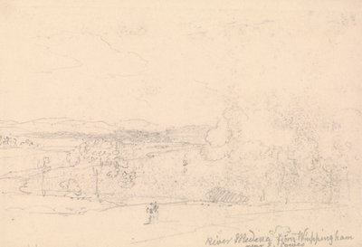 Medina folyó Whippinghamből East Cowes közelében alkotó: Capt. Thomas Hastings