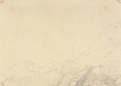 Földcsuszamlás Niton felett, 1829. augusztus 13 alkotó: Capt. Thomas Hastings