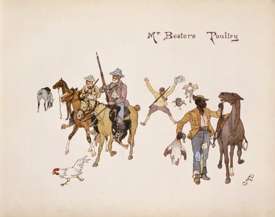 Mr Besters Poultry, The Leaguer of Ladysmith, 1900 alkotó: Captain Clive Dixon