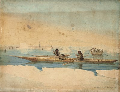 A Savage Isles kenuja, Hudson-szoros alkotó: Captain George Francis Lyon