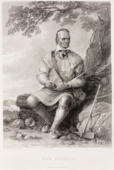 Red Jacket, szeneca törzsfőnök alkotó: Captain Seth (after) Eastman
