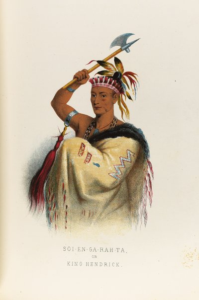 Soi-En-Ga-Rah-Ta vagy Hendrick király, alkotó: Captain Seth Eastman
