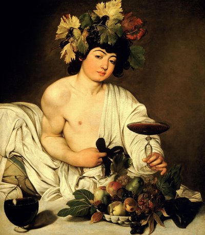 Bacchus alkotó: Caravaggio
