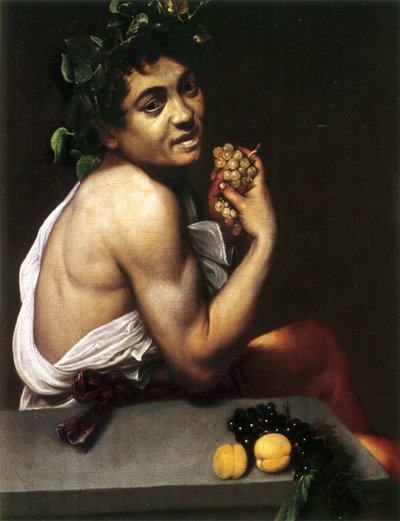 Bacchus önarckép alkotó: Caravaggio