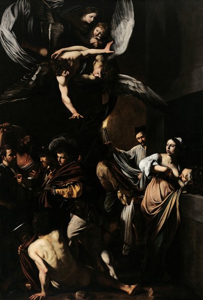 Az irgalmasság hét műve alkotó: Caravaggio