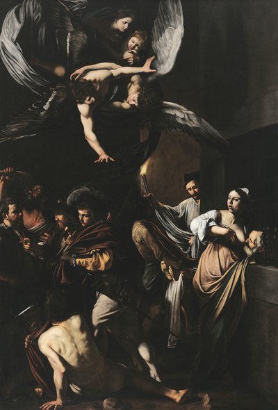 Az irgalmasság hét műve alkotó: Caravaggio