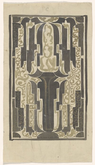 Dekoratív design alkotó: Carel Adolph Lion Cachet