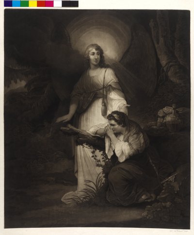 Hágár síró Hágár a sivatagban alkotó: Carel Fabritius