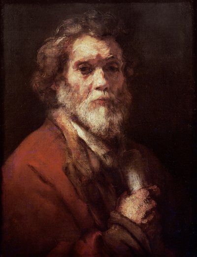 Egy öreg feje, 1650 körül alkotó: Carel Fabritius
