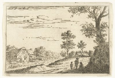 Táj farm Tájképek (sorozat címe) alkotó: Carel Frederik Bendorp (I)