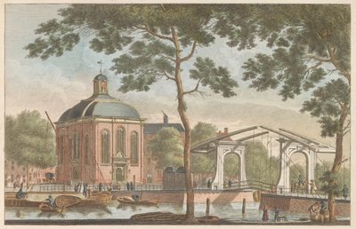 Evangélikus templom Rotterdamban, 1790 körül A rotterdami evangélikus templom / L