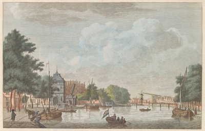 Spaarne Haarlemben, 1790 körül Het Binnen Spaarne Haarlemben / Riviere-ben ez a tartalék belső tér à Haarlem (cím a tárgyon) alkotó: Carel Frederik Bendorp (I)