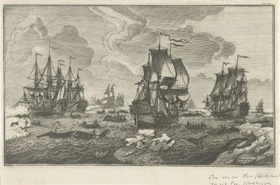 bálnavadászok alkotó: Carel van der Hem