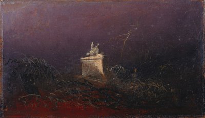 Emlékmű-sír alkotó: Carl Blechen