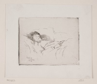 A beteg öreg alkotó: Carl Bloch