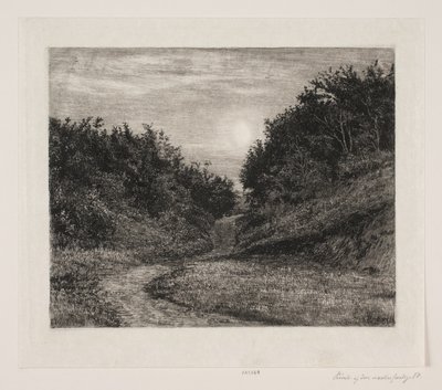 Holdfényes nyári este alkotó: Carl Bloch
