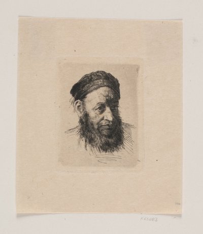 Egy öreg tengerész feje alkotó: Carl Bloch
