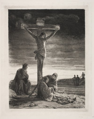 Krisztus a kereszten alkotó: Carl Bloch