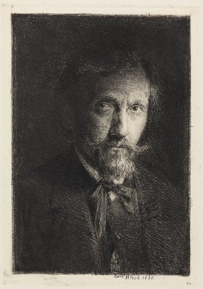 Önarckép alkotó: Carl Bloch