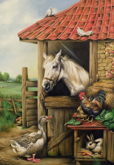 Farmyard Barátok alkotó: Carl Donner