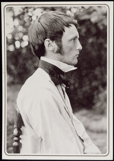 Heinrich Vogeler (1872-1942) portréja, 1898 (bw fotó) alkotó: Carl Eeg