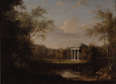 Kilátás a Pavlovszki Barátság-templomra, kb. 1800 alkotó: Carl Ferdinand von Kugelgen