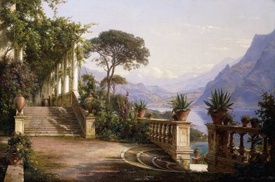 Loggia Fra Como, 1880 alkotó: Carl Frederick Aagaard