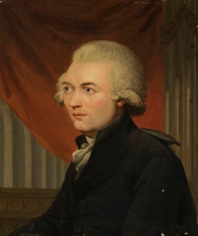 Georg Joseph Vogler orgonaművész és zeneszerző portréja 1749-1814. alkotó: Carl Frederik von Breda