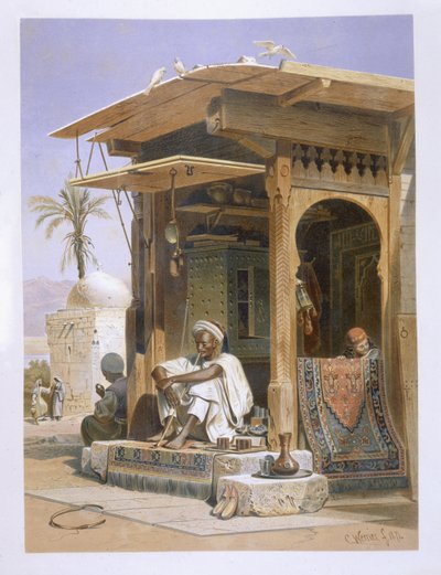 Pénzváltó Esnehben alkotó: Carl Friedrich Heinrich Werner