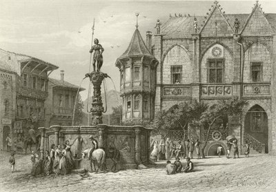 Rathhaus, Hildesheim alkotó: Carl Friedrich Heinrich Werner