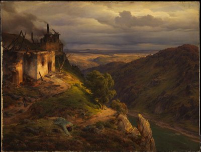 Tájkép alkotó: Carl Friedrich Lessing