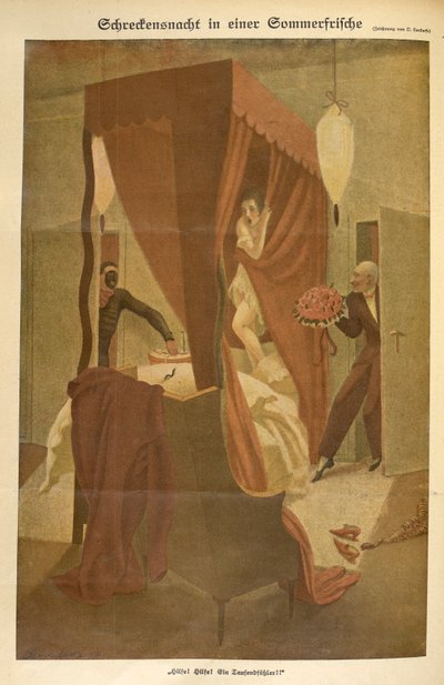 Terror éjszaka egy nyári üdülőhelyen: Terror éjszakája egy nyáron. alkotó: Carl Friedrich Otto Lendecke