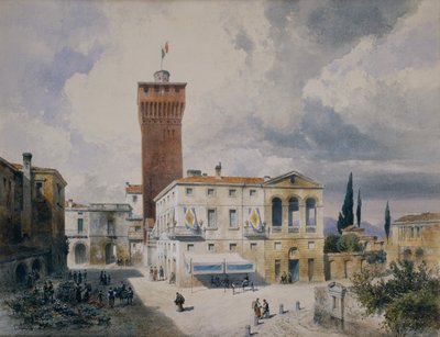 Piacenzai piactér alkotó: Carl Georg Anton Graeb