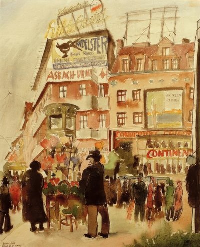 Berlin, Potsdamer Platz alkotó: Carl Grossberg