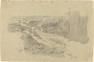 Út a mezőkön keresztül Lipcse közelében alkotó: Carl Gustav Carus