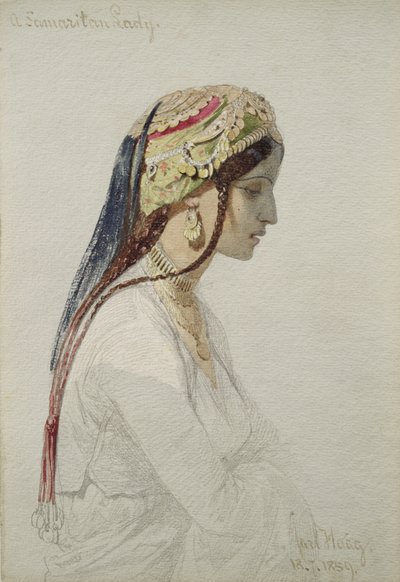 Egy szamaritánus hölgy, 1859 alkotó: Carl Haag