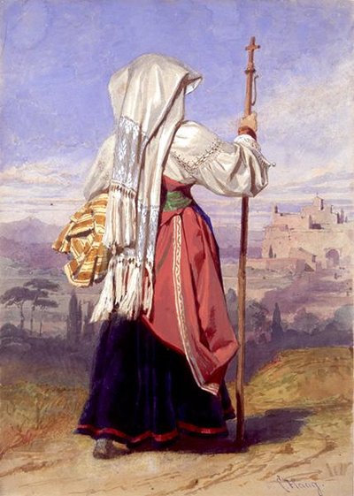 Cervera asszonya alkotó: Carl Haag