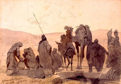 Szűz kútja, Názáret alkotó: Carl Haag