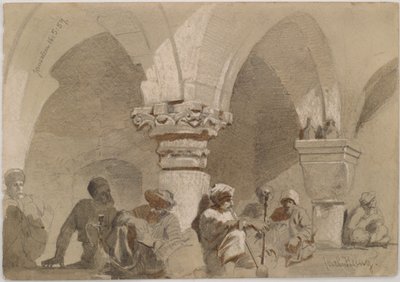 Pipe Smokers, Jeruzsálem alkotó: Carl Haag