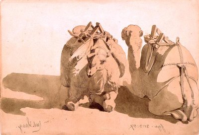 Tevék tanulmányozása alkotó: Carl Haag