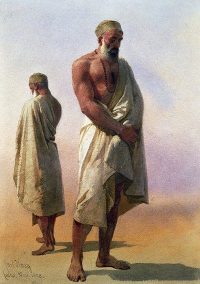 Két dervis, 1858 alkotó: Carl Haag