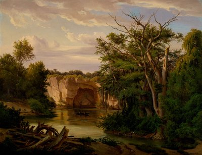 Dombvidéki táj, 1862 alkotó: Carl Hermann Frederick Lungkwitz