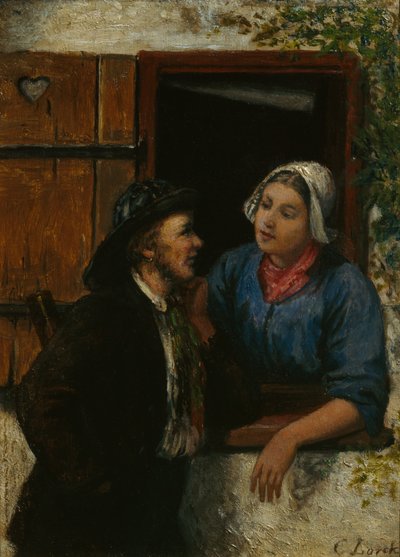 A pilóta és a felesége alkotó: Carl Julius Lorck