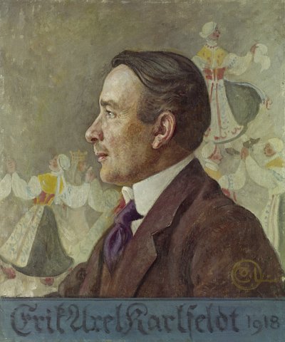 Erik Axel Karlfeldt, 1918 alkotó: Carl Larsson