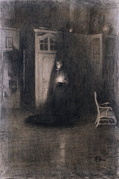Jó éjszakát alkotó: Carl Larsson
