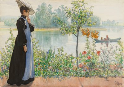Karin a parton alkotó: Carl Larsson