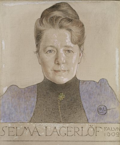 Selma Lagerlof, 1902 alkotó: Carl Larsson