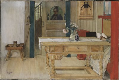 Vasárnapi pihenő alkotó: Carl Larsson