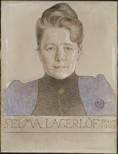 Selma Lagerlöf írónő alkotó: Carl Larsson